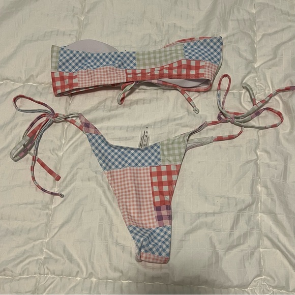 Patchwork Bikini Set - Picture 2 of 4